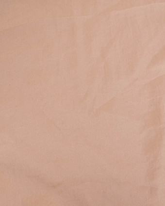 Tissu Satiné Fin Rose Saumon - Mercerine
