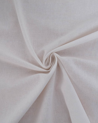 Tissu Coton Blanc Taiko - Mercerine