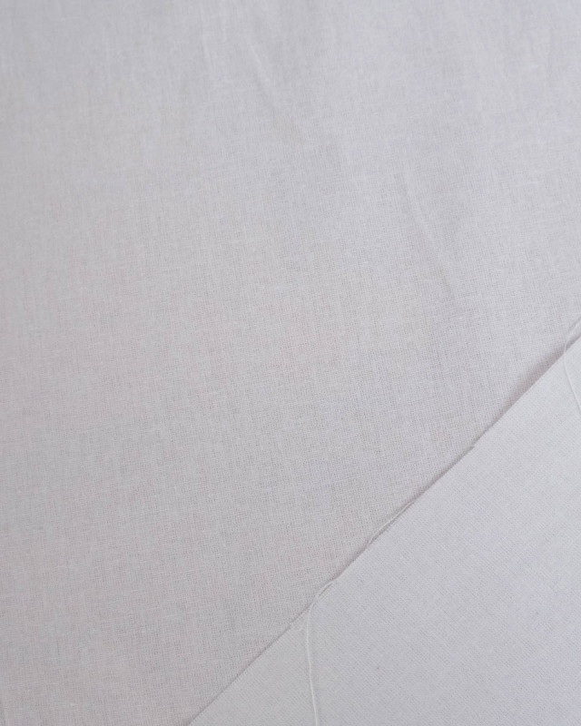 Tissu Coton Blanc Taiko - Mercerine