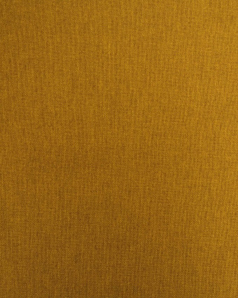 Coton Epais Jaune Moutarde Effet Lin - Mercerine