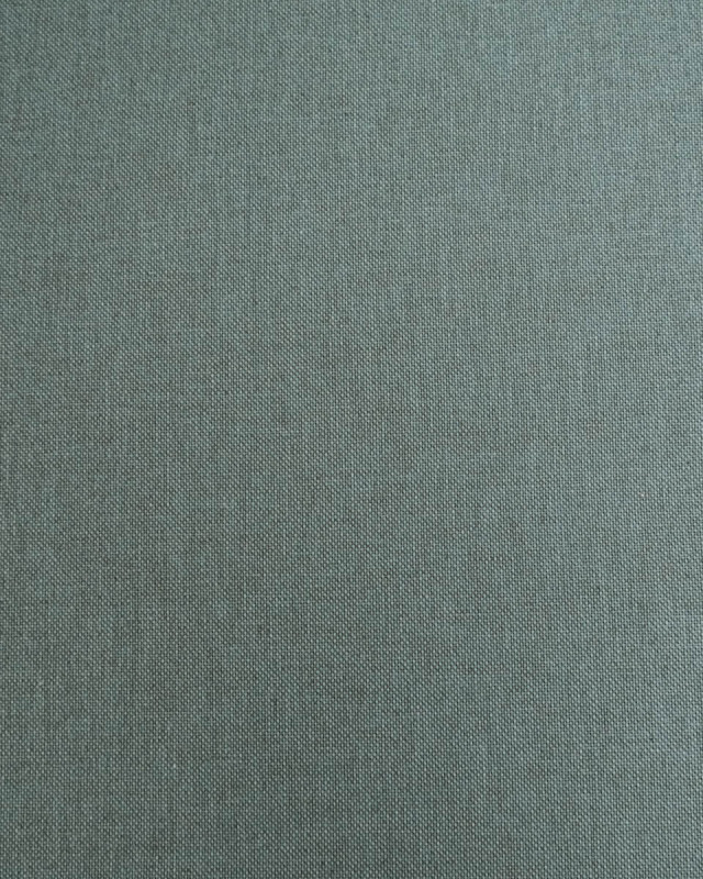 Coton Epais Bleu Gris Effet Lin - Mercerine