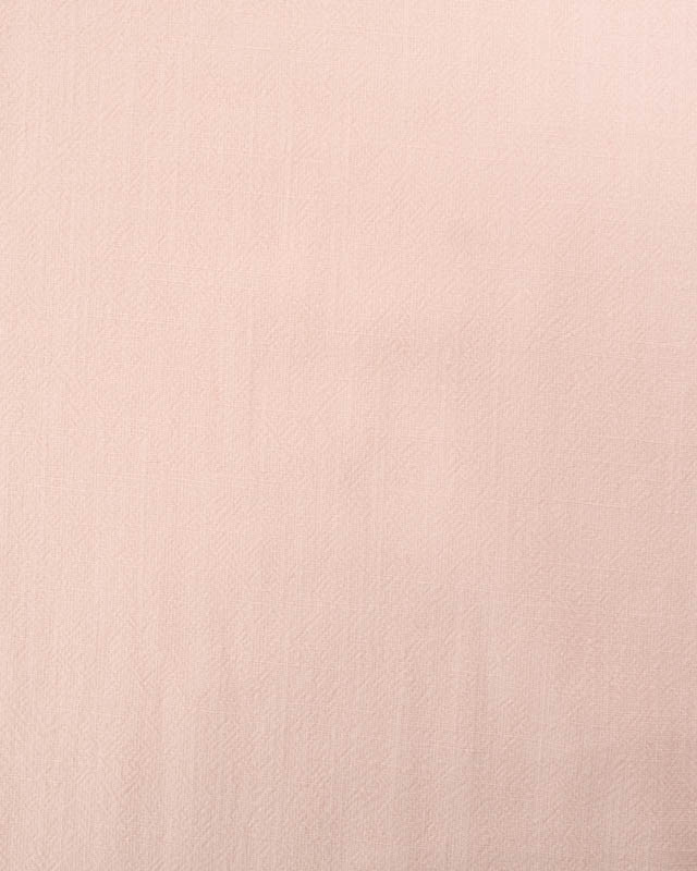 Tissu Lin Mélangé Rose Clair  - Mercerine
