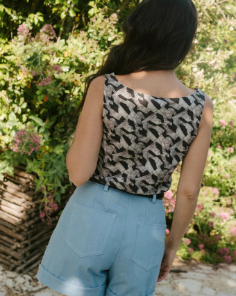 Patron Short PEACOCK - Maison Fauve | Mercerine
