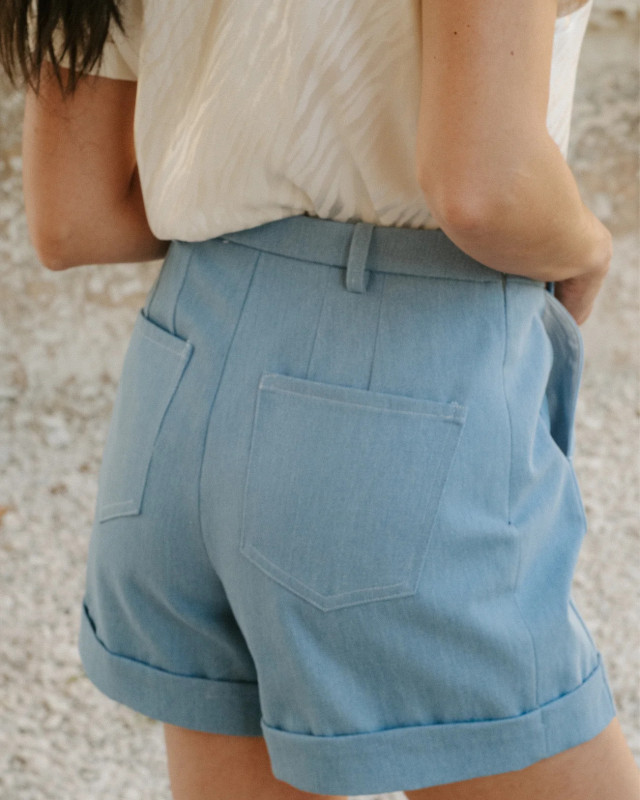 Patron Short PEACOCK - Maison Fauve | Mercerine