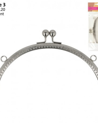 Anses de Sac en Métal - Argent - 200x110mm - Mercerine