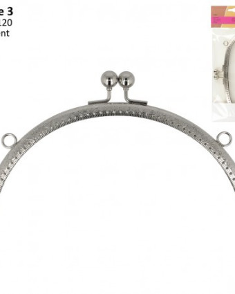 Anses de Sac en Métal - Argent - 200x110mm - Mercerine