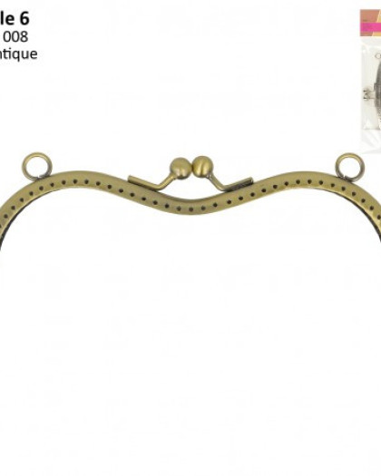 Anse de Sac en Métal - Or Antique - 190x70mm - Mercerine