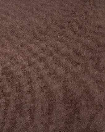 Tissu Eponge Bambou Chocolat Lou - Mercerine