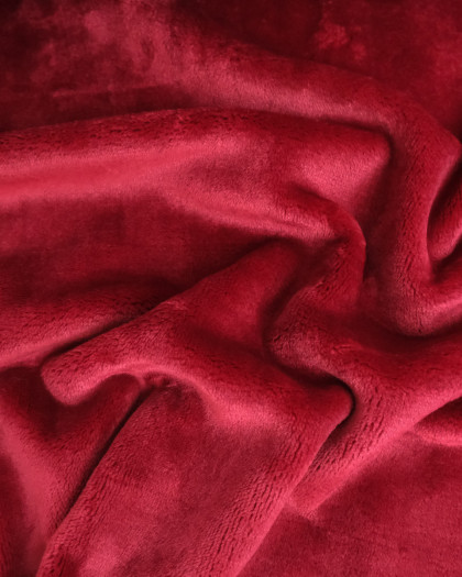 Doudou Epais Bordeaux Oeko-Tex - Mercerine