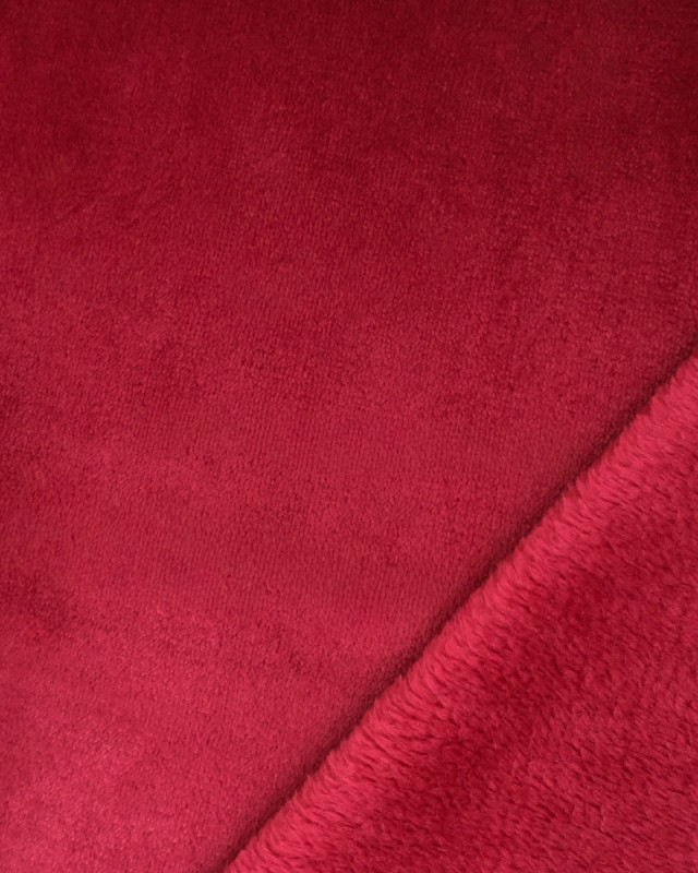 Doudou Epais Bordeaux Oeko-Tex - Mercerine