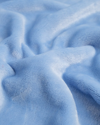 Doudou Epais Bleu Ciel Oeko-Tex - Mercerine