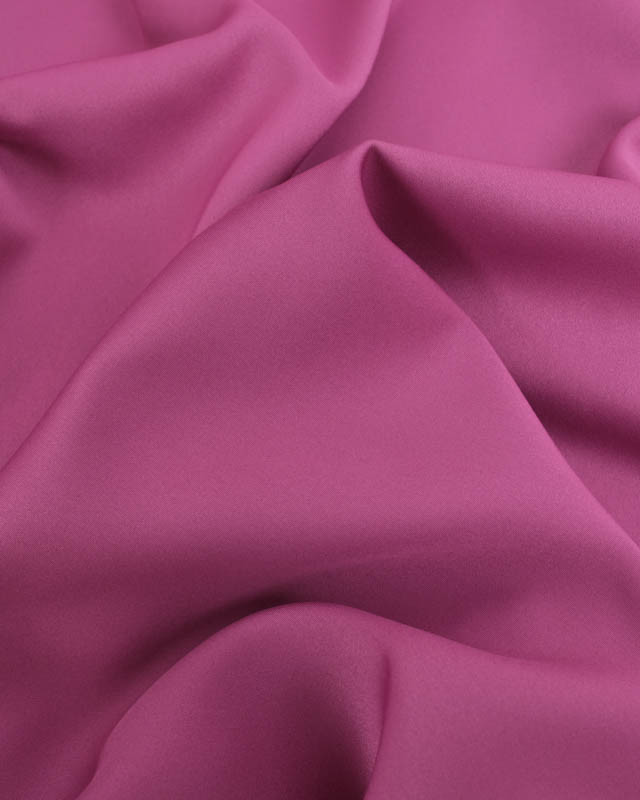 Tissu Microfibre Toucher Soie Violine - Mercerine
