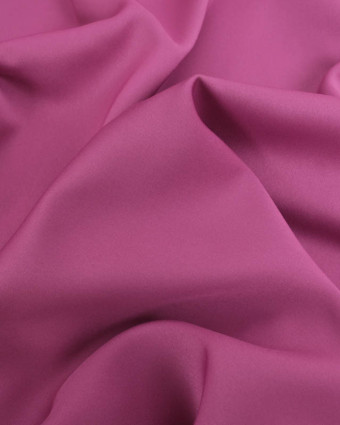 Tissu Microfibre Toucher Soie Violine - Mercerine