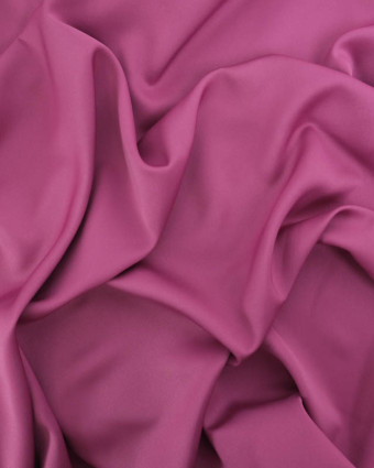Tissu Microfibre Toucher Soie Violine - Mercerine