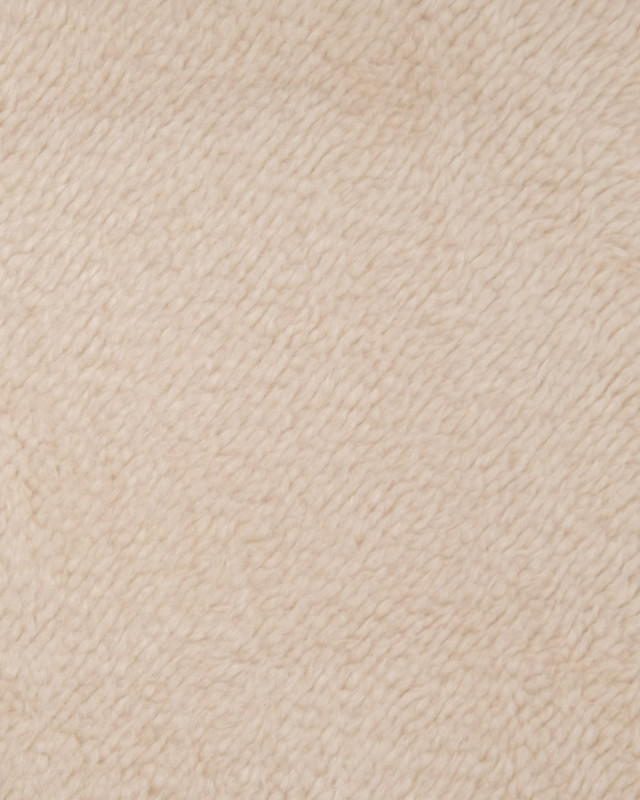 Tissu Velours Côtelé Envers Sherpa Safran - Mercerine