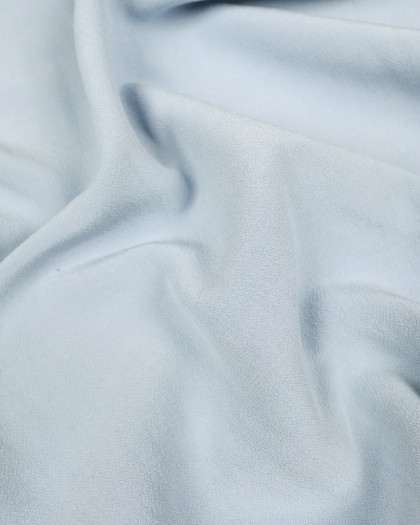 Tissu viscose bleu ciel Anja