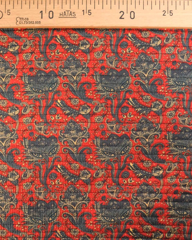Tissu Matelassé Jaipur Cachemire - Mercerine