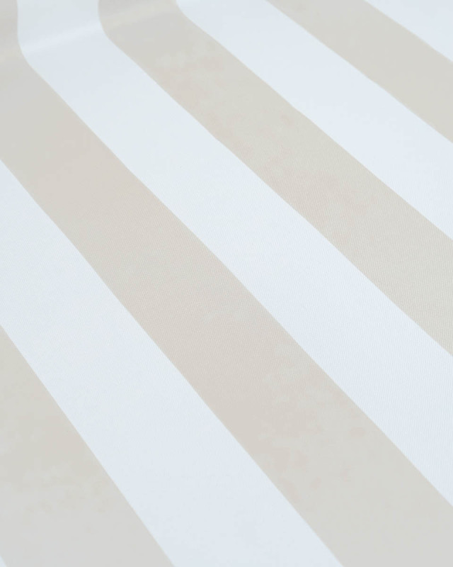 Tissu Extérieur Rayures Anti UV Lin - Mercerine
