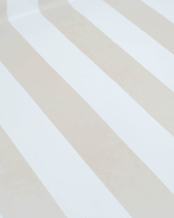Tissu Extérieur Rayures Anti UV Lin - Mercerine