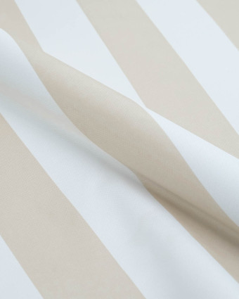 Tissu Extérieur Rayures Anti UV Lin