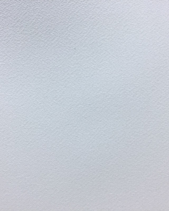 Tissu crêpe envers satin blanc Cristina - par 10cm -  Mercerine