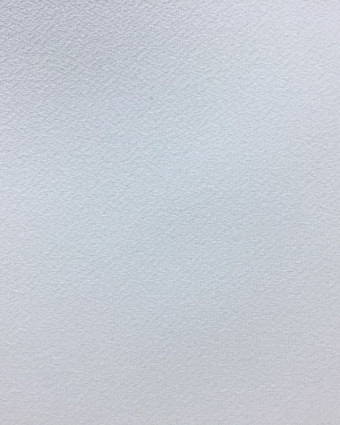 Tissu crêpe envers satin blanc Cristina - par 10cm -  Mercerine