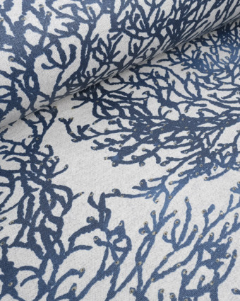 Toile Enduite Calédonie Marine - Mercerine