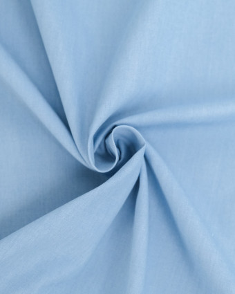Chambray De Coton James Bleu Clair - Mercerine
