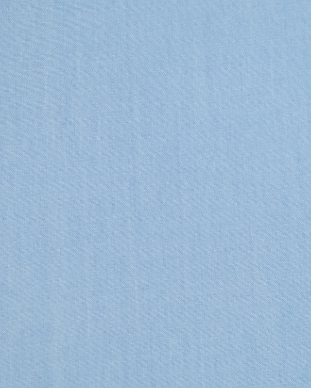 Chambray De Coton James Bleu Clair - Mercerine