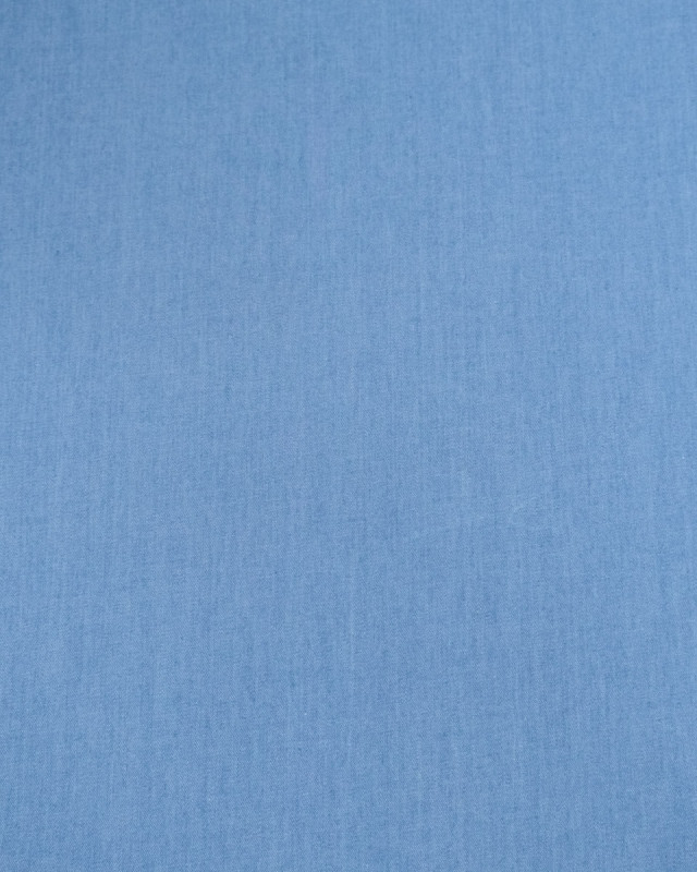Chambray De Coton James Bleu - Mercerine
