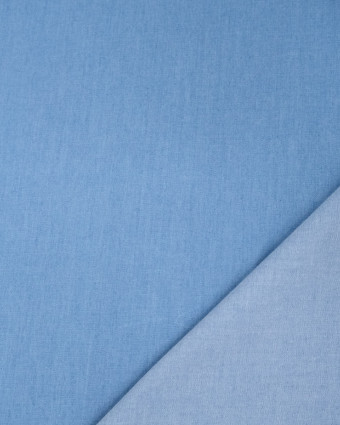 Chambray De Coton James Bleu - Mercerine