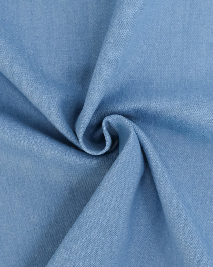 Jean Coton Epais Oscar Bleu Clair - Mercerine