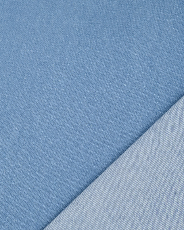 Jean Coton Epais Oscar Bleu Clair - Mercerine