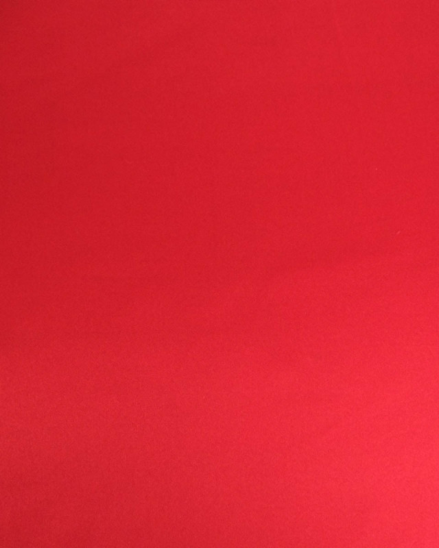 Tissu Satin De Soie Rouge - Mercerine