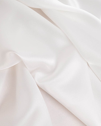 Tissu Satin De Soie Naturel - Mercerine