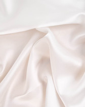 Tissu Satin De Soie Naturel