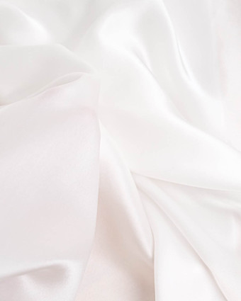 Tissu Satin De Soie Naturel - Mercerine