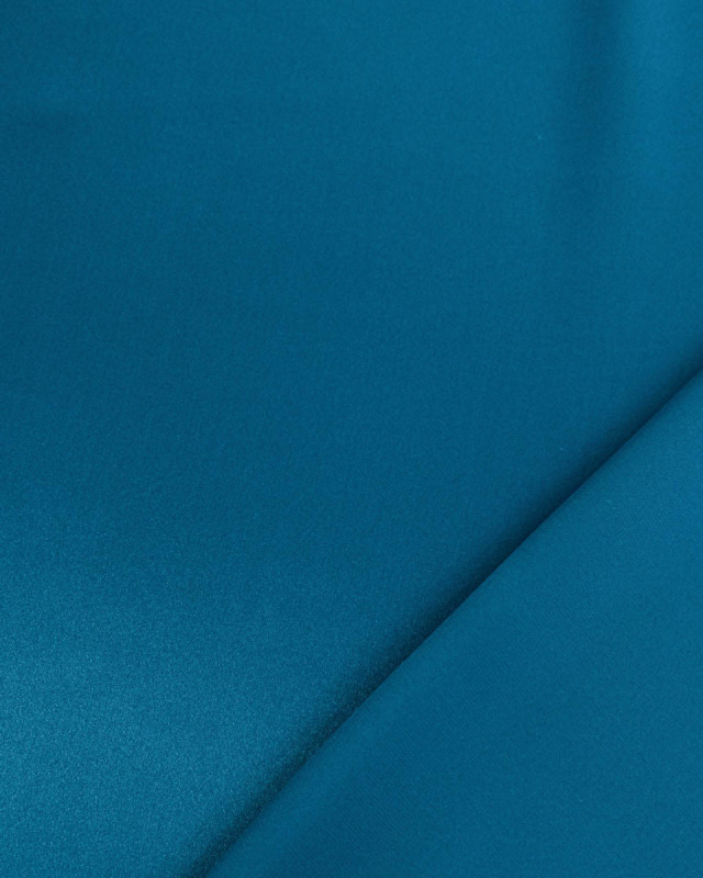 Tissu Satin De Soie Emeraude - Mercerine