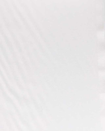 Coupon - Tissu coton uni blanc oekotex Henry - par 10cm