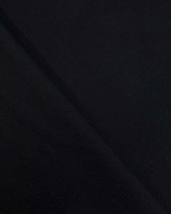  Polaire noire Lola Oekotex x10cm -  Mercerine