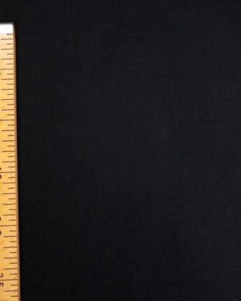 Tissu Polaire noire Lola Oekotex  - Mercerine
