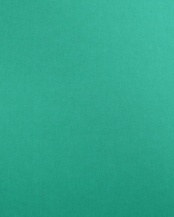 Tissu Gabardine Léger Vert Emeraude Stretch - Mercerine
