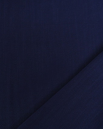 Tissu Lin Lavé Viscose Bleu Marine - Mercerine