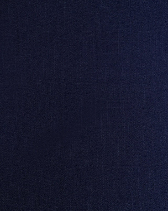 Tissu Lin Lavé Viscose Bleu Marine - Mercerine