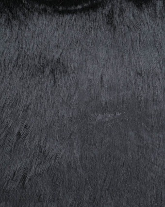 Tissu Fausse Fourrure Noir - Mercerine
