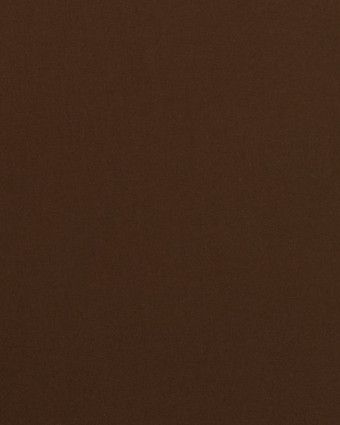 Popeline De Coton Premium Chocolat Unie Alice - Mercerine