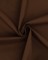 Popeline de coton chocolat
