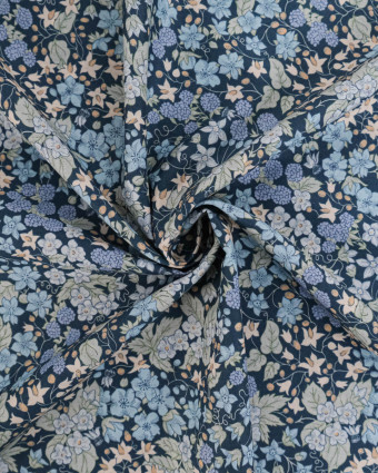 Tissu Liberty Fabrics@ Tana Lawn Berry Bleu - Mercerine