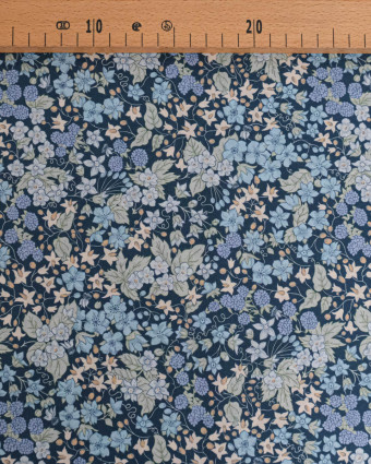 Tissu Liberty Fabrics@ Tana Lawn Berry Bleu - Mercerine