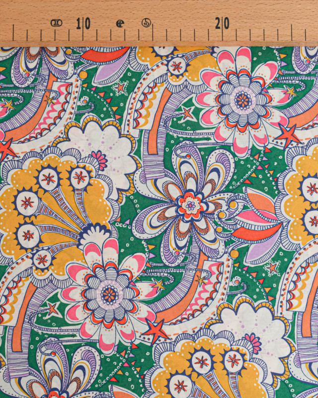 Tissu Liberty Fabrics@ Tana Lawn Firework - Mercerine